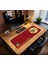 Harry Potter Hogwarts Görünümlü Oyun Gaming Klavye Mouse Pad Kaymaz Taban Kenarları Dikişli Masa Matı 70X30 cm 1