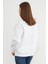 3 Iplik Fiyonk Nakışlı Oversize Sweatshirt 6