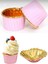 Gold Parlak Altın Metalik Pembe Muffin Kek Cupcake Kapsülü 25 Adet 1