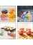 6'lı Yıkanabilir Tekrar Kullanılabilir Silikon Muffin Mini Kek Cupcake Pişirme Kalıbı 1