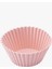 6'lı Yıkanabilir Tekrar Kullanılabilir Silikon Muffin Mini Kek Cupcake Pişirme Kalıbı 2