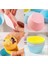 6'lı Yıkanabilir Tekrar Kullanılabilir Silikon Muffin Mini Kek Cupcake Pişirme Kalıbı 3