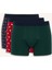 Regular Fit 3'lü Boxer E0045AX25WN 1