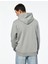 Regular Fit Uzun Kollu Baskılı Kapşonlu Sweatshirt 4