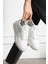 Kadın Bağcıklı Spor Ayakkabı Sneaker Günlük Okul 121NAV 3