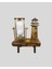 Deniz Feneri Tasarımlı Ahşap Kum Saati – Retro Masa Aksesuarı - N034J939-M25034 5