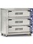 Pizza Fırını 3 Katlı Tüplü 4 + 4 + 4 Model 62 x 62 (Cm) Iç Ebat 1