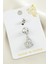 Kalp Zirkon Taşlı Çelik Piercing 1 Adet 1