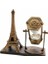Dekoratif Eyfel Kulesi ve Kum Saati Vintage Tarzı Masa Süsü Biblo - M981R557-K06981 5