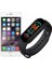 M6 Akıllı Bileklik Siyah Adımsayar Spor Takibi Android ve Ios Uyumlu - M485R631-K44485 4