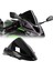 Motosiklet Cam Cam Rüzgar Deflektörü Sineklik Kawasaki Ninja ZX6R Zx-6r 2024 2025 Siyah (Yurt Dışından) 3