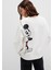 Mickey Mouse Sırt Baskılı Ekru Sweatshirt 1S10467-70057 1