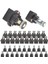 40 Adet T5 T10 LED Ampuller Gövde Soketi Enstrüman Gösterge Tablosu Işık Iç Araba Işıkları Için LED Ampuller (Yurt Dışından) 3