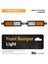 2pcs 12V 30 LED Araba Kamyonu Boğa Çubuğu Işık Bullbar Ön Tampon Işık Ön Gösterge Lambası Sinyal Ampul Römork (Yurt Dışından) 4