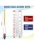 4pcs Hidrometre Alkol, Alkol Damıtmak Için Alkol Ölçer 0-200 Kanıt ve 0-100 Tralle, Özgül Ağırlık Hidrometre (Yurt Dışından) 5