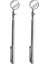 Dairesel Teleskop Cep Denetim Aynası, 30MM Çap, 4-1/2 Inç Ila 18 Inç Genişletilmiş Sap Uzunluğu (2 Paketi) (Yurt Dışından) 1