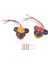 2pcs Kamyon Römork LED Lambalar 24V Araba Yan Işaretleri Işıkları Uyarı Sinyal Yan Işaretleme Işık (Yurt Dışından) 1