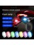 Strobe Light Motosiklet LED Flash Flash Çarpışma Karşıtı Uyarı Işık Araç Bisiklet Su Geçirmez Kablosuz Uzaktan Kumanda, 6 Pc (Yurt Dışından) 5