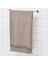 Vallasan Banyo Havlusu Açık Gri Kahverengi 100 x 150 cm 3
