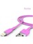 iPhone Şarj Data Kablosu - Pembe 1
