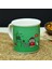 Istanbul Desenli Yeşil Seramik Kupa 3
