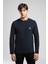 Lecosa Erkek O Yaka Sweatshirt Lacivert 2