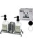 3 Pcs Metal Standlı - Cam Sıvı Sabunluk Seti Süngerlik (5067) 1