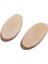 Dokunma Için 10X Oval Ahşap Dilimler Diskleri (Yurt Dışından) 3