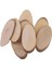 Dokunma Için 10X Oval Ahşap Dilimler Diskleri (Yurt Dışından) 5
