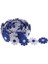 3yds Daisy Çiçekler Iğ Şeritleri Ş Dressmening 25MM Mavi (Yurt Dışından) 3