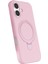Xmpdby Newface Apple Iphone 16 Regal Magsafe Standlı Kapak - Açık Pembe 3