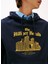 Kapüşon Yaka Mavi Erkek Sweatshırt MW0MW40066DW5_HERALD Skylıne Hoody 3