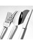 Milas Sade 6 Kişilik 36 Parça Çatal Kaşık Bıçak Takımı 2