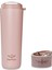 710 ml Triple Sip Dune Rose Çift Katmanlı Paslanmaz Çelik Termos Matara 4