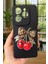 Infinix Hot 40 Uyumlu Kiraz Leopar Fiyonk Desenli Silikon Darbe Emici Klasik Rubber Kılıf 2