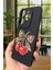 Infinix Hot 40 Uyumlu Kiraz Leopar Fiyonk Desenli Silikon Darbe Emici Klasik Rubber Kılıf 4