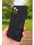 Samsung Galaxy A53 Uyumlu Siyah Kelebek Desenli Silikon Darbe Emici Klasik Korumalı Rubber Kılıf 3