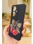 Oppo Reno 11F Uyumlu Kiraz Leopar Fiyonk Desenli Silikon Darbe Emici Rubber Kılıf 3