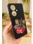 Oppo Reno 11F Uyumlu Kiraz Leopar Fiyonk Desenli Silikon Darbe Emici Rubber Kılıf 4
