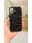 iPhone 16 -Zebra Desenli Silikon Darbe Emici Klasik Korumalı Rubber Kılıf 2
