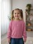 kız Çocuk Fitilli Taş Işlemeli Nakışlı Sweat Bluz Kaşkorse 1