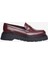 Bordo Kadın Loafer Z10109 1