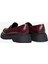 Bordo Kadın Loafer Z10109 3