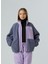 Düz Lila Kız Çocuk Polar Üst NF0A8AZHDIN1-G Yumıorı Full Zıp Jac 2