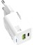 Acl Ac-96 20W 1xusb-A 1xusb-C 1mt Type-C To Type-C Kablo Duvar Şarj Aleti 1