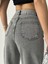 Kadın Çift Köprülü Paça Söküm Detaylı Kot Pantolon Jeans 4