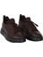 Kahverengi Deri/streç Erkek Spor Ayakkabı 43MA2557932 43MA2557932 2