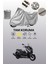 Gri Yamaha X-Max 400 Abs Uyumlu Motosiklet Brandası, Koruyucu Örtü, Motor Branda 1