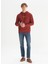 Kapüşon Yaka Bordo Erkek Sweatshırt W2520122810 Bordo Sweatshirt 2