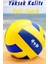 Sarı Voleybol Topu Dikişli Renkli 4 Numara 3
